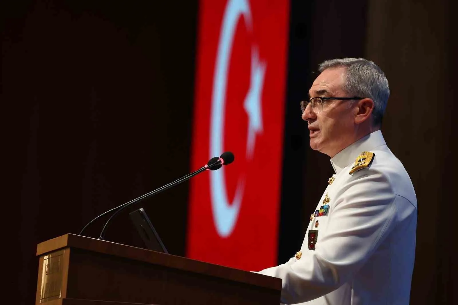 MİLLİ SAVUNMA BAKANLIĞI (MSB) BASIN VE HALKLA İLİŞKİLER MÜŞAVİRİ TUĞAMİRAL ZEKİ AKTÜRK, KONUŞMA YAPTI.