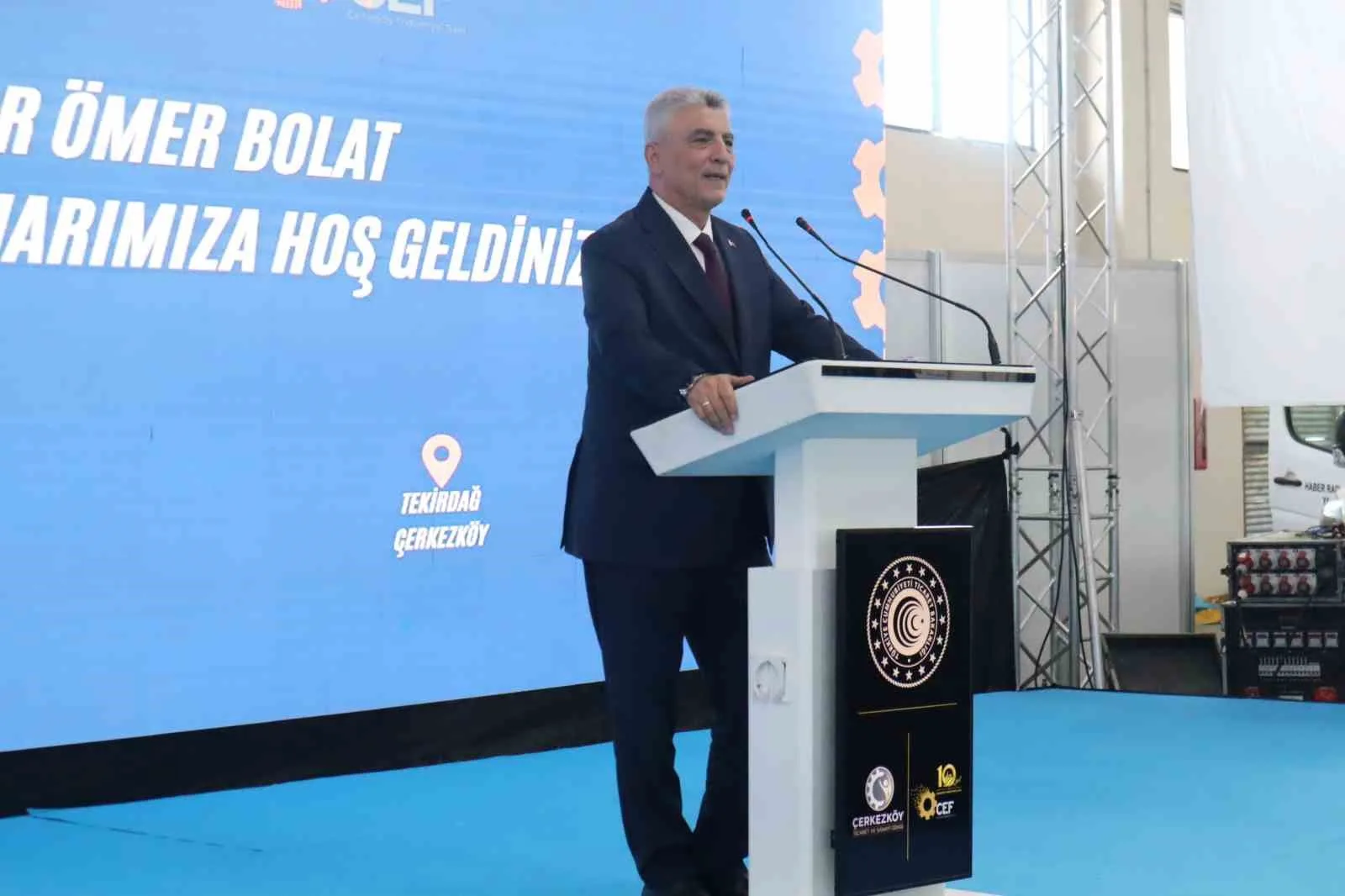 TİCARET BAKANI ÖMER BOLAT