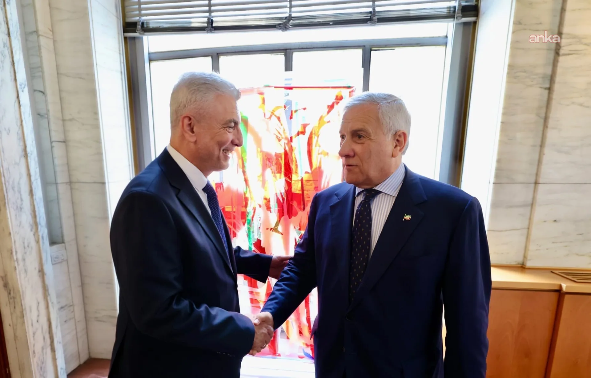 Ömer Bolat, Antonio Tajani ile Gümrük Birliği’ni görüştü