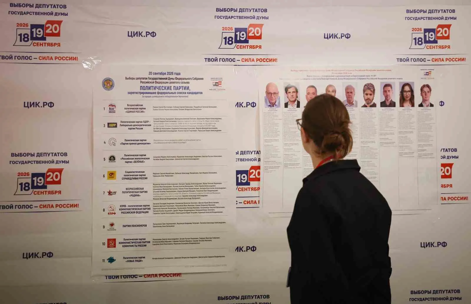 RUSYA'DA 2022'DE BAŞLAYAN UKRAYNA SAVAŞINDAN BERİ DÜZENLENEN İLK PARLAMENTO SEÇİMLERİ İÇİN OY VERME İŞLEMİ BAŞLADI.