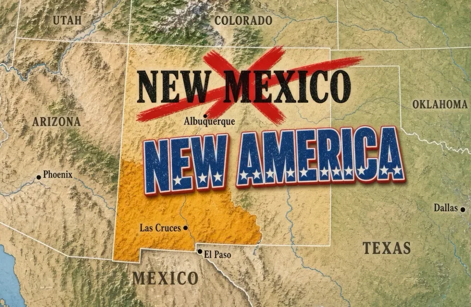 TRUMP’TAN NEW MEXİCO EYALETİNİN ADININ "NEW AMERİCA" OLARAK DEĞİŞTİRİLMESİNE DESTEK