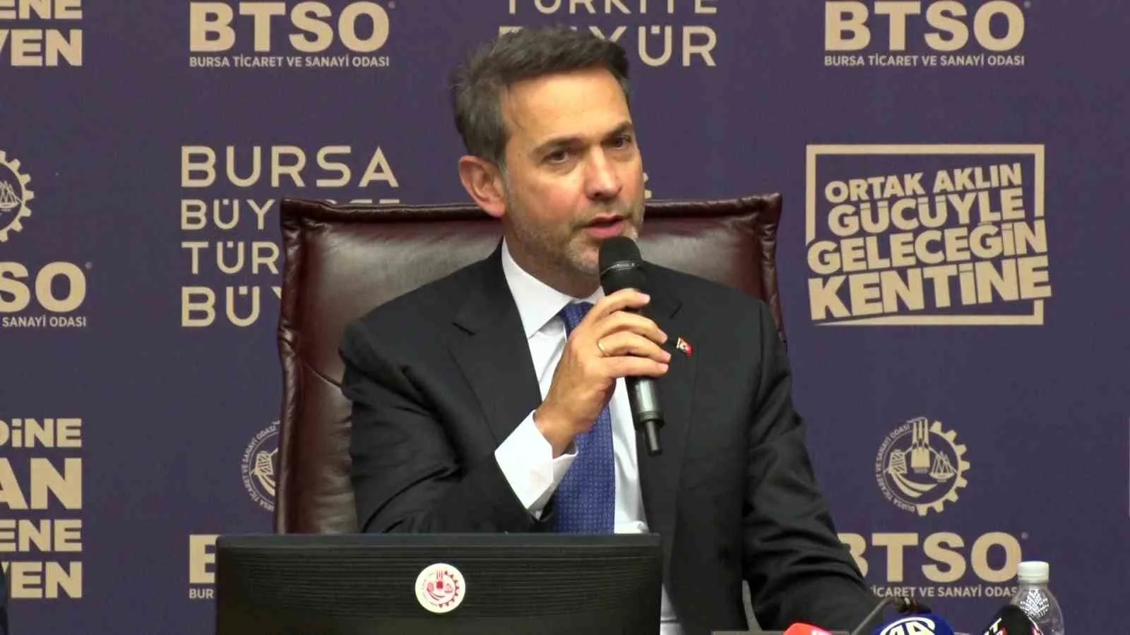 ENERJİ VE TABİİ KAYNAKLAR BAKANI ALPARSLAN BAYRAKTAR, BTSO MECLİS TOPLANTISI'NDA KONUŞTU