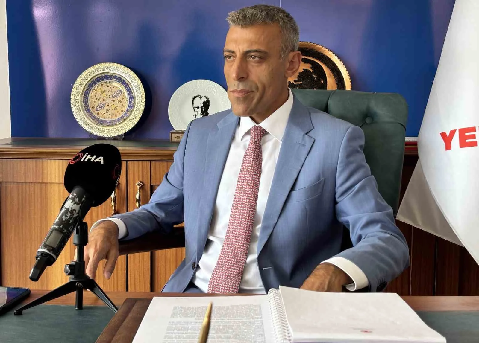 YENİLİK PARTİSİ GENEL BAŞKANI ÖZTÜRK YILMAZ, YARGITAY TARAFINDAN YENİ PARTİ'NİN İSMİNİN YENİLİK PARTİSİ'NİN İSMİNE BENZEDİĞİ GEREKÇESİYLE BAŞLATILAN RESEN SORUŞTURMAYA İLİŞKİN KONUŞTU