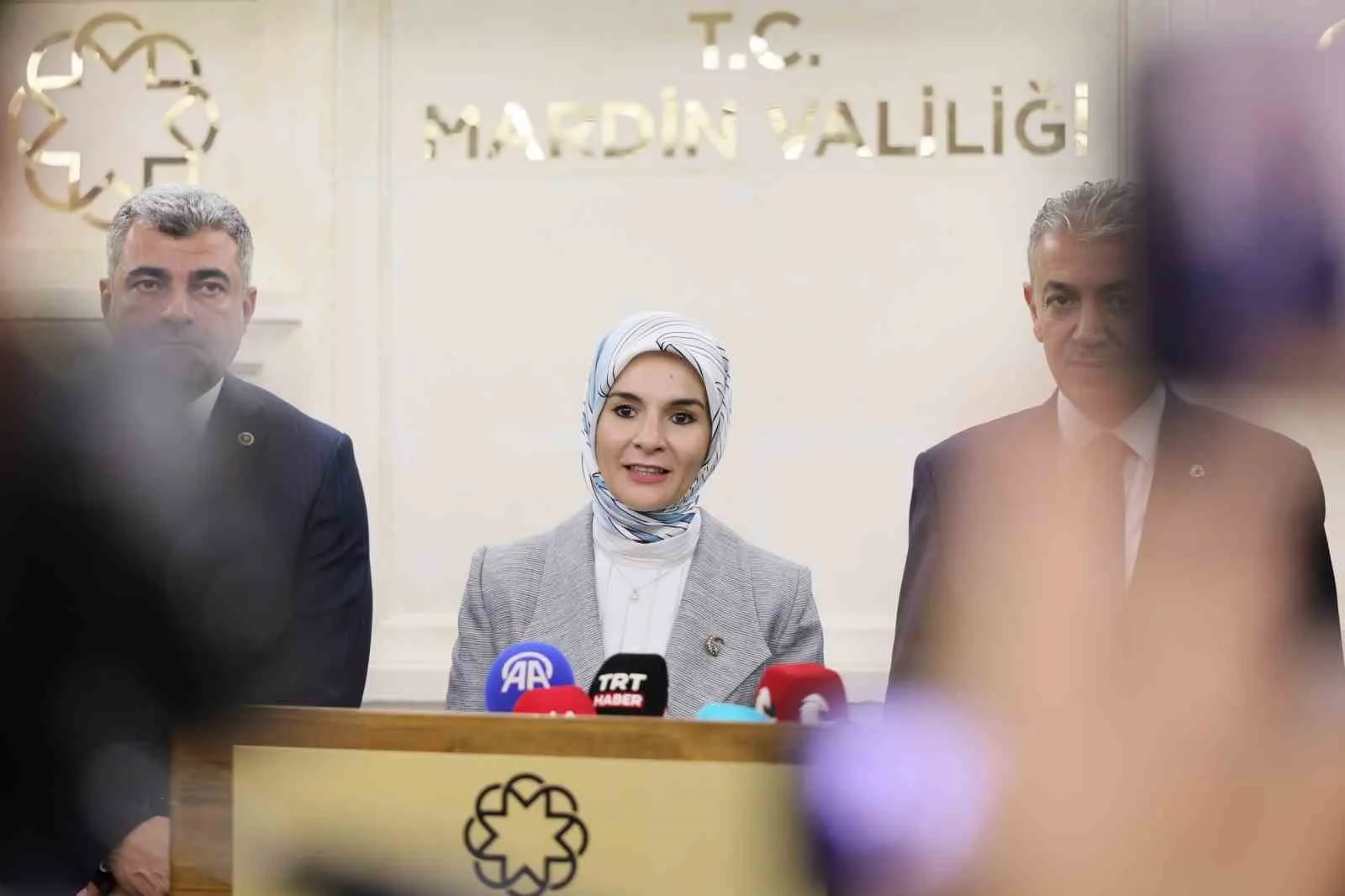 AİLE VE SOSYAL HİZMETLER BAKANI MAHİNUR ÖZDEMİR GÖKTAŞ, VALİLİĞİ ZİYARETİNDE KONUŞTU