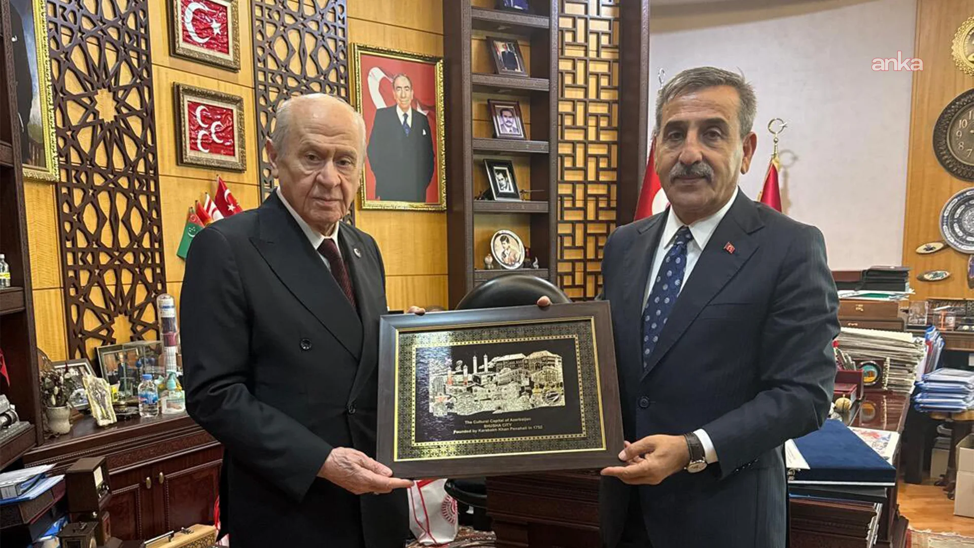 Bahçeli, Türkiye Kamu-Sen Genel Başkanı Kahveci'yi kabul etti — fotoğraf 3