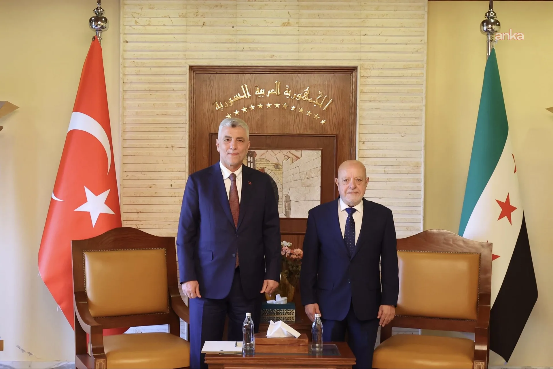 Ömer Bolat, Şam'da Suriyeli mevkidaşı ile görüştü — fotoğraf 2