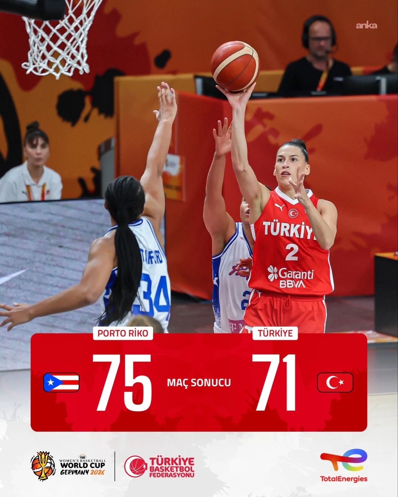 A Milli Kadın Basketbol Takımı Dünya Kupası'na veda etti — fotoğraf 2