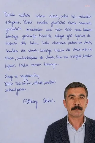 Tutuklu Bağımsız Maden İş Genel Başkanı Çakır: "Bizler cezaevinde yatabiliriz ama sizler hiçbir zaman hakkınızı kimseye yedirmeyin" — fotoğraf 2