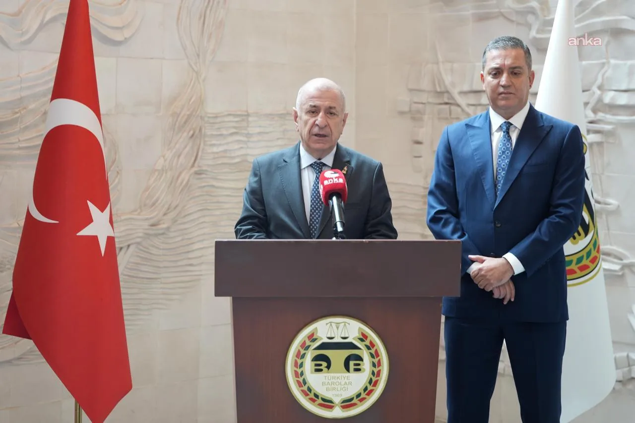 Ümit Özdağ, TBB Başkanı Erinç Sağkan'ı ziyaret etti — fotoğraf 4