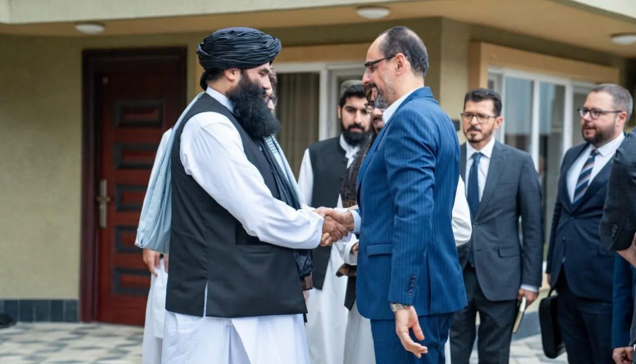 MİLLİ İSTİHBARAT TEŞKİLATI (MİT) BAŞKANI İBRAHİM KALIN, AFGANİSTAN’IN BAŞKENTİ KABİL VE KANDAHAR’A GERÇEKLEŞTİRDİĞİ RESMİ ZİYARET KAPSAMINDA AFGANİSTAN İSTİHBARAT GENEL DİREKTÖRLÜĞÜ (GDI) BAŞKANI ABDULHAK VASIK VE AFGANİSTAN GEÇİCİ HÜKÜMETİ’NDEN YETKİLİLER İLE GÖRÜŞMELER GERÇEKLEŞTİRDİ.