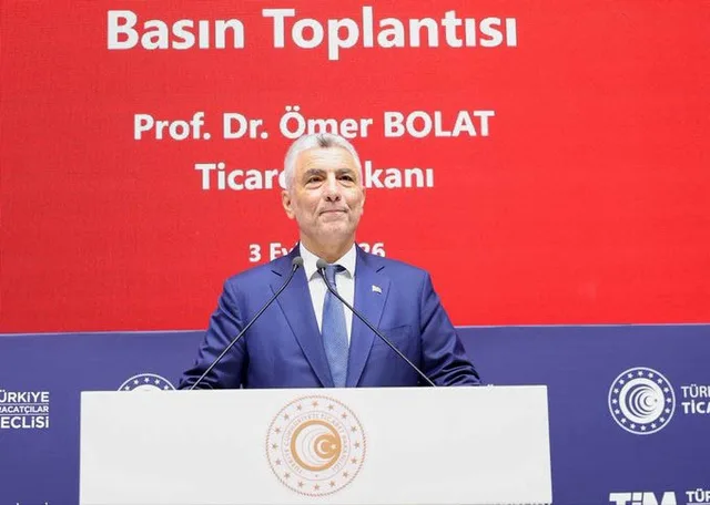 TİCARET BAKANI ÖMER BOLAT, AĞUSTOS AYI DIŞ TİCARET VERİLERİNİ AÇIKLADI