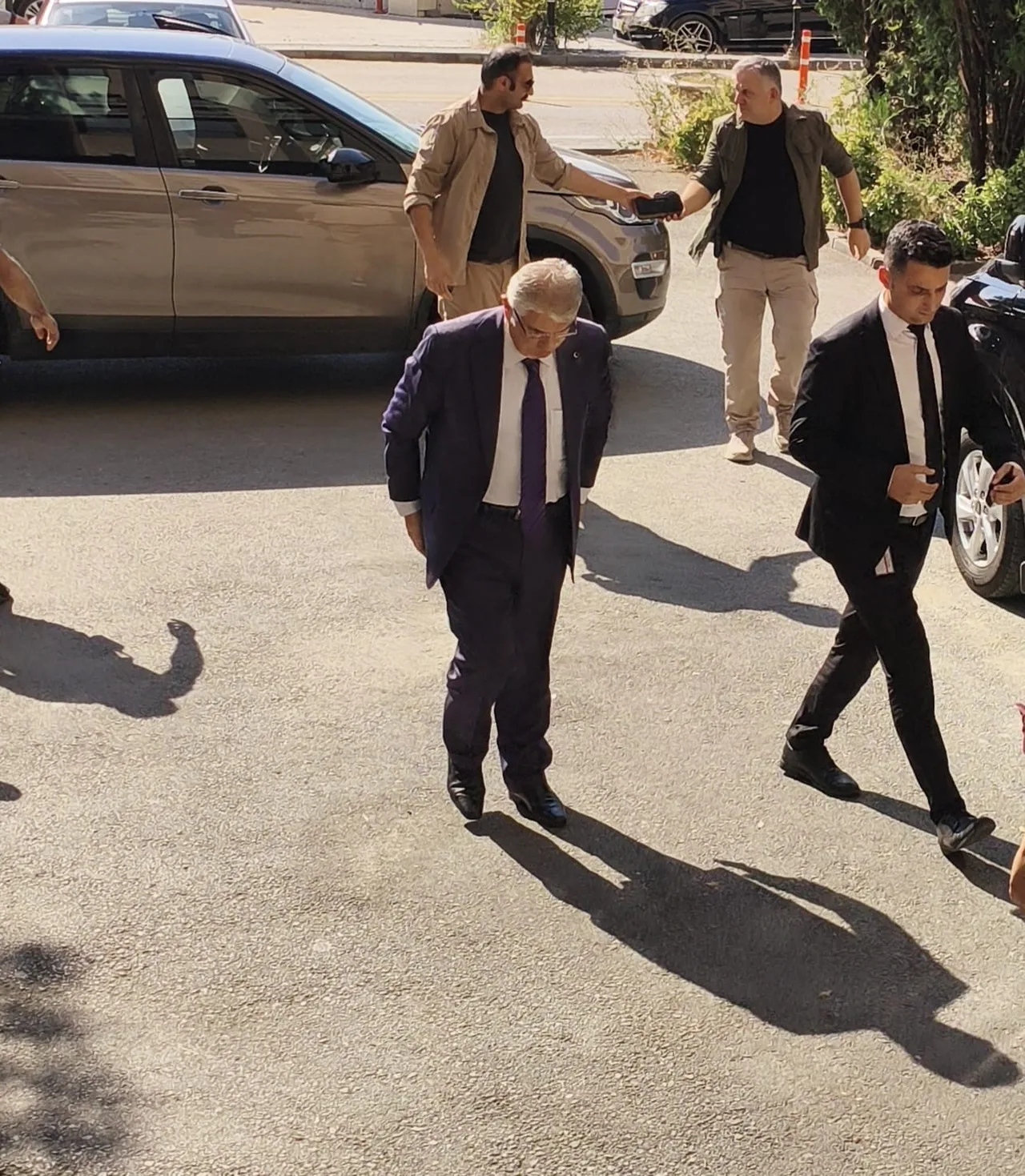 ALİHAN KURİŞ SUÇ ÖRGÜTÜ HAKKINDA BAŞLATILAN SORUŞTURMA KAPSAMINDA ESKİ İÇİŞLERİ BAKANI İDRİS NAİM ŞAHİN, ANKARA ADLİYESİ'NE İFADE VERMEYE GELDİ.
