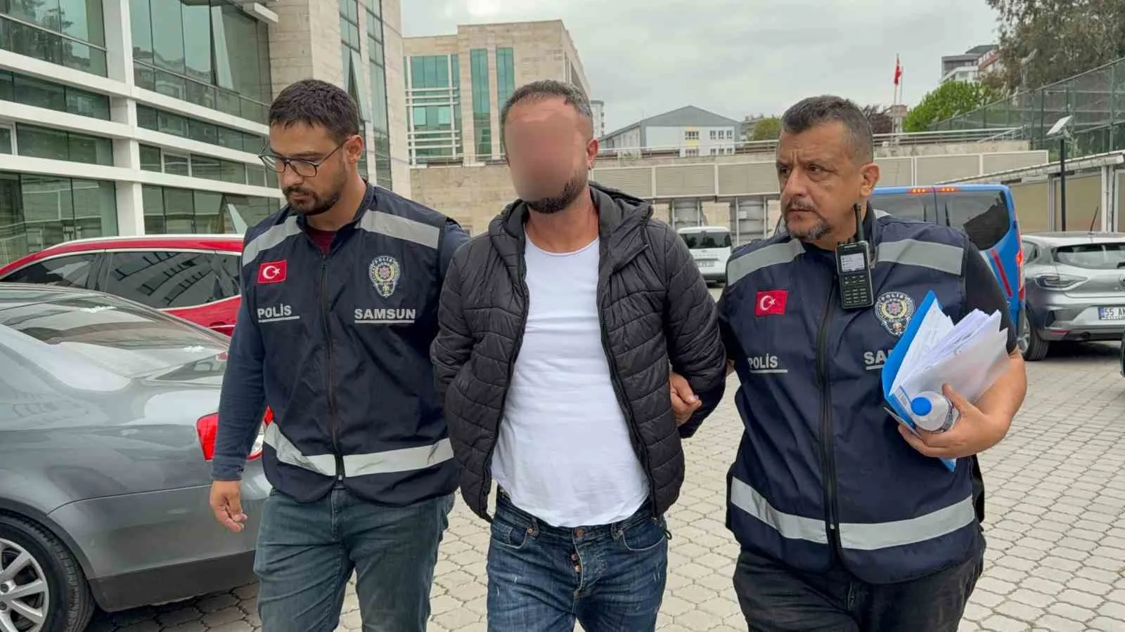 SİLAHLI SALDIRGAN G.O. (45) POLİS TARAFINDAN GÖZALTINA ALINDI.