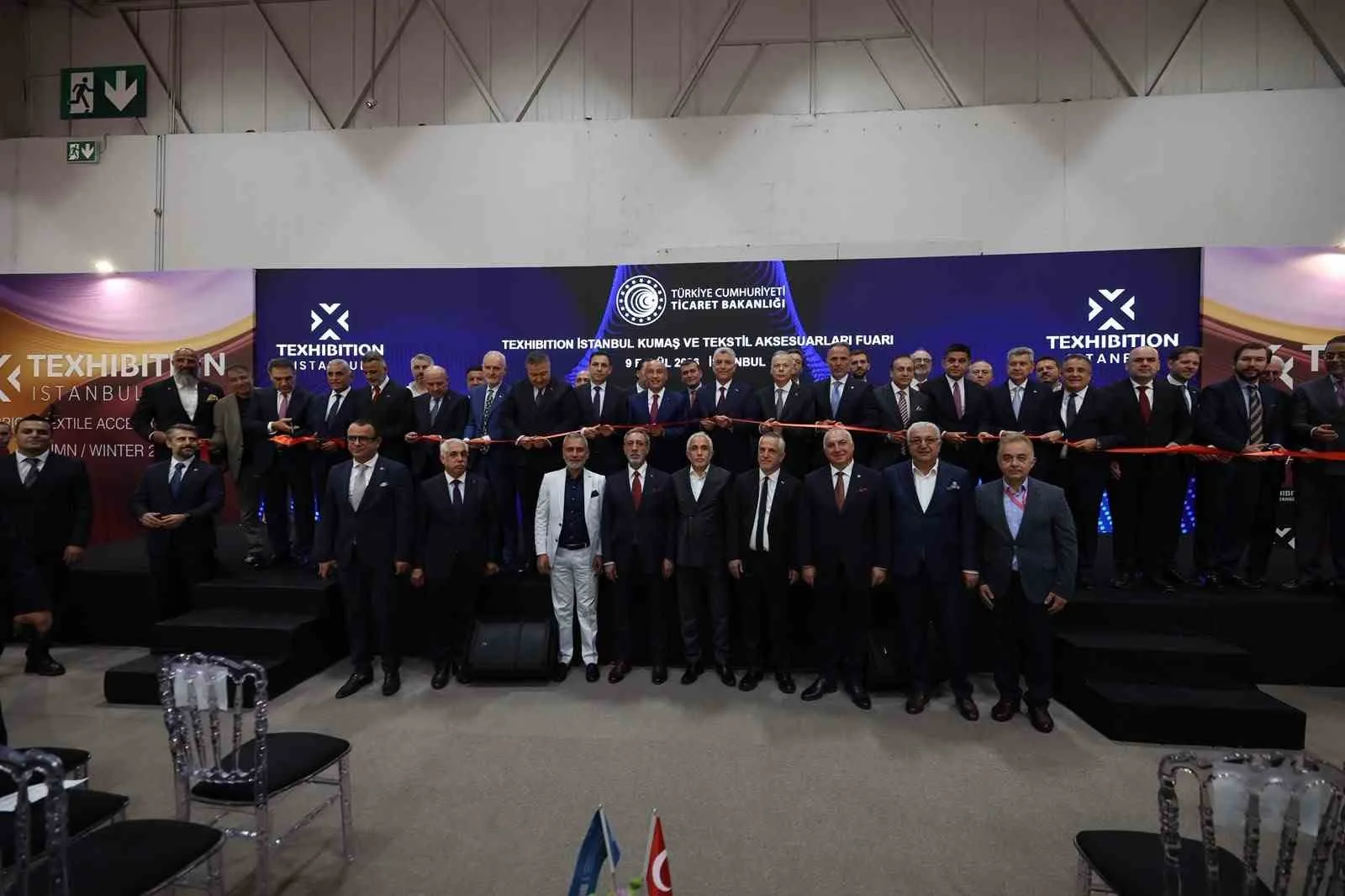 TİCARET BAKANI ÖMER BOLAT, İSTANBUL'DA TEXHİBİTİON TEKSTİL, İPEK, KUMAŞ FUARI’NIN AÇILIŞ PROGRAMINA KATILDI.