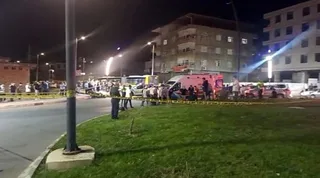 BATMAN'DA KONTROLDEN ÇIKARAK REFÜJE ÇARPAN MOTOSİKLET SÜRÜCÜSÜ HAYATINI KAYBETTİ.