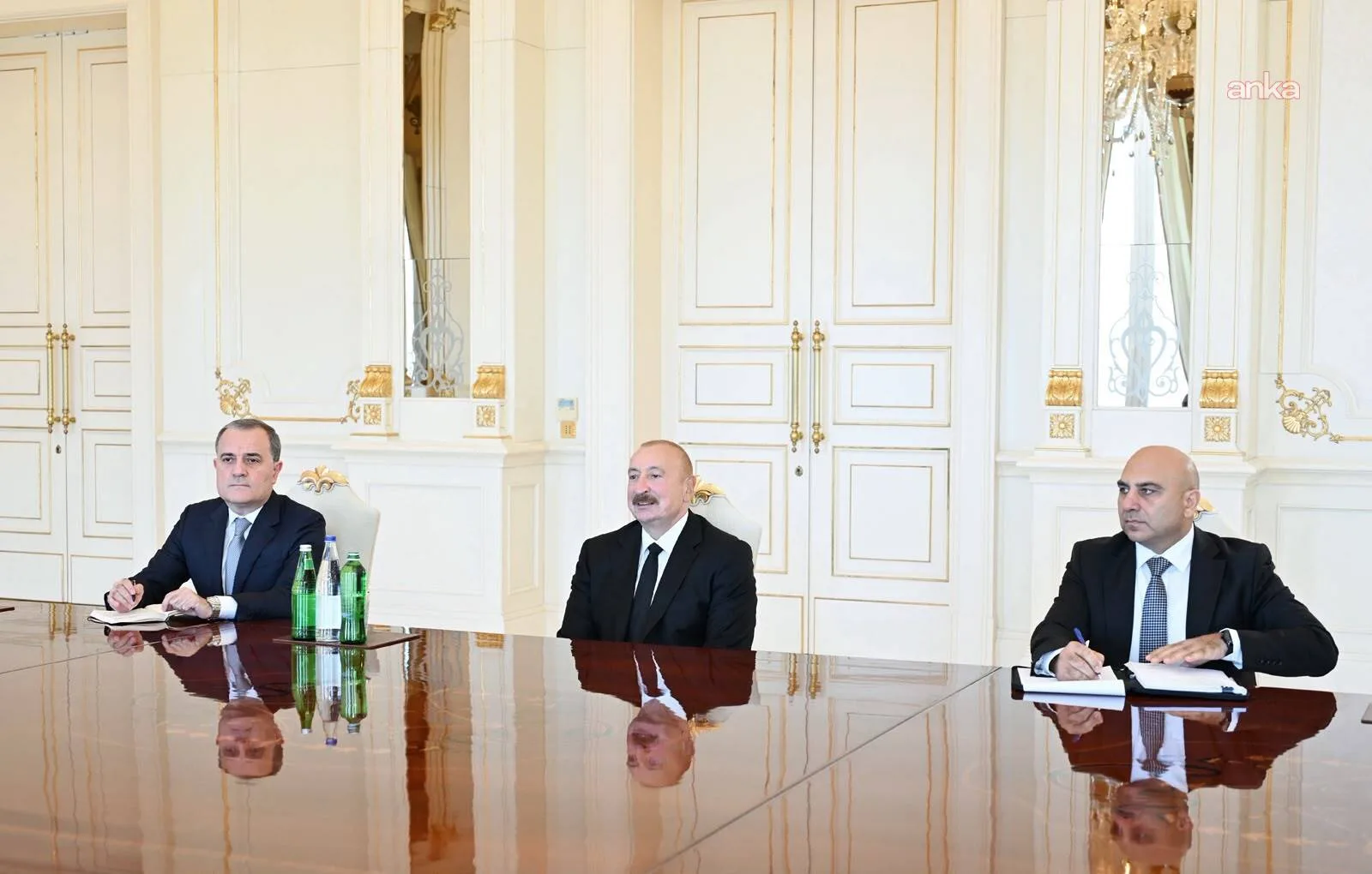 Hakan Fidan, İlham Aliyev tarafından kabul edildi — fotoğraf 3