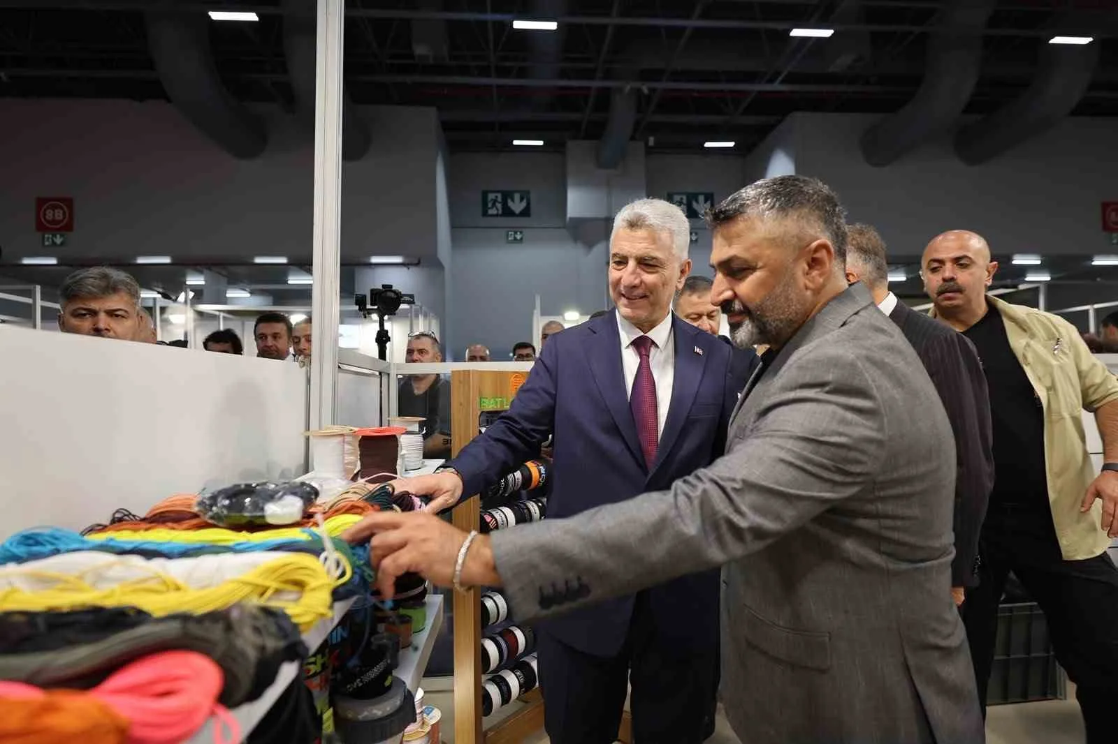 TİCARET BAKANI ÖMER BOLAT, İSTANBUL'DA TEXHİBİTİON TEKSTİL, İPEK, KUMAŞ FUARI’NIN AÇILIŞ PROGRAMINA KATILDI.