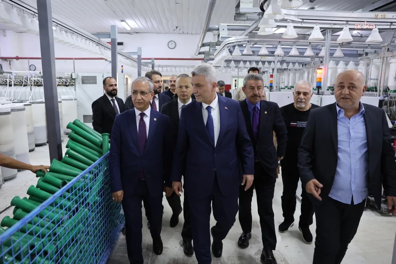 Ömer Bolat, Halep'te sanayi bölgesini ziyaret etti — fotoğraf 4