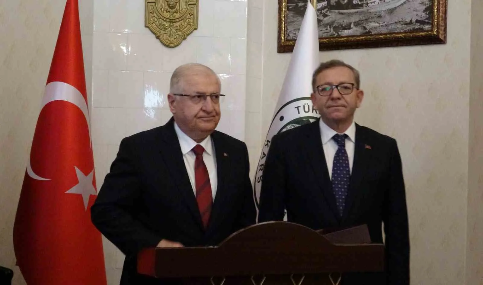 BAKAN GÜLER, KARS VALİSİ ZİYA POLAT