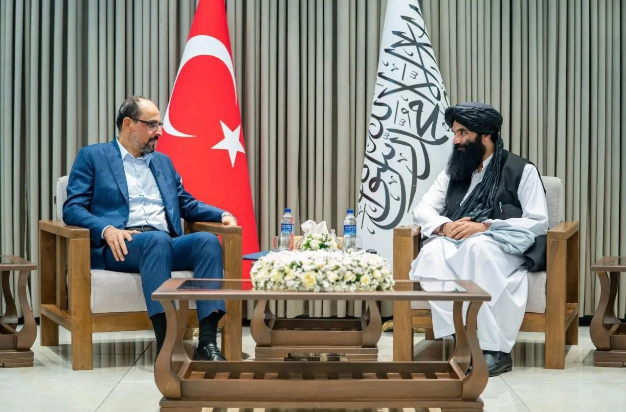 MİLLİ İSTİHBARAT TEŞKİLATI (MİT) BAŞKANI İBRAHİM KALIN, AFGANİSTAN’IN BAŞKENTİ KABİL VE KANDAHAR’A GERÇEKLEŞTİRDİĞİ RESMİ ZİYARET KAPSAMINDA AFGANİSTAN İSTİHBARAT GENEL DİREKTÖRLÜĞÜ (GDI) BAŞKANI ABDULHAK VASIK VE AFGANİSTAN GEÇİCİ HÜKÜMETİ’NDEN YETKİLİLER İLE GÖRÜŞMELER GERÇEKLEŞTİRDİ.